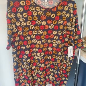 NWT Lularoe XS Irma Shirt Tunic